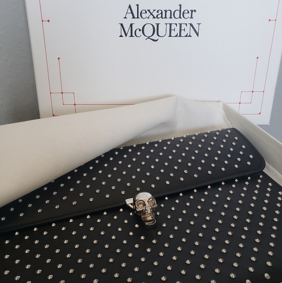 Alexander McQueen Handbags - Alexander McQueen Studded Clutch